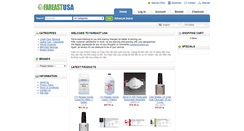Desktop Screenshot of fareastusa.com